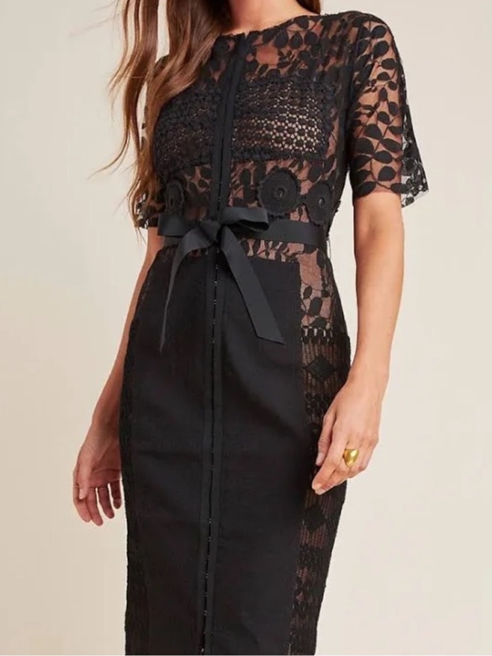 Anthropologie Byron Lars CARISSIMA SHEATH DRESS